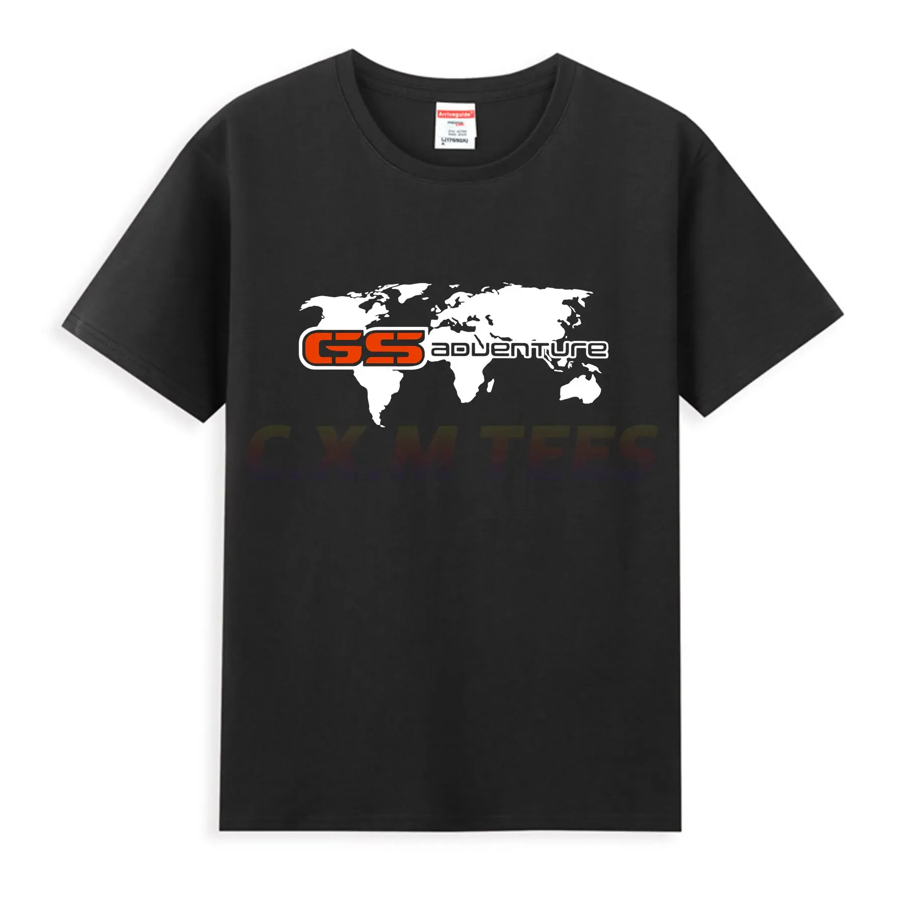 

Hot Sale Summer 100% Cotton Black R 1200 GS Adventure T Shirt Men Short Sleeves Cool Tee Hip Hop Streetwear T-shirt