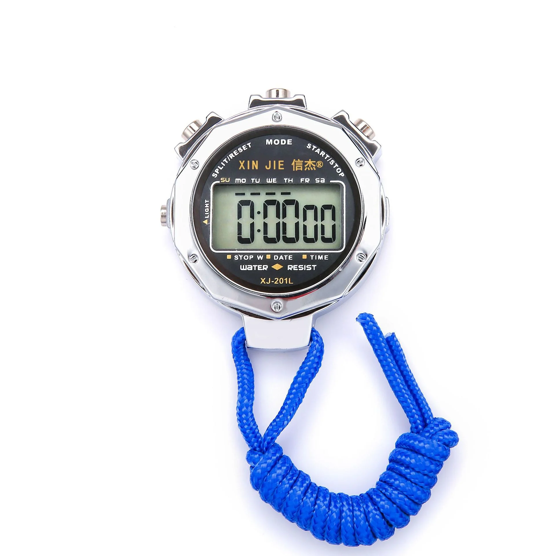 20 قطعة صف واحد ساعة توقيت الموقت السباحة الجري المنافسة اللياقة البدنية الرياضة الحكم المدرب مع توهج في الظلام العد التنازلي