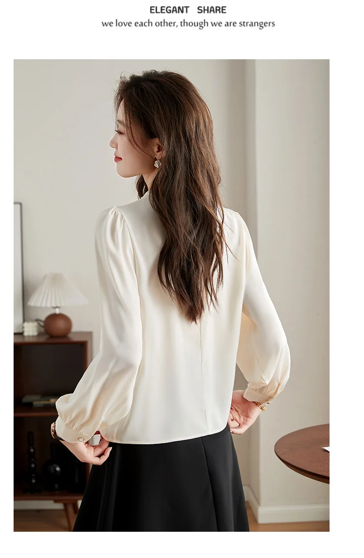 เสื้อแขนสั้นสตรี Poplin Patchwork Pintuck เสื้อหลวม College Class Minimalist Preppy Art นักเรียนอ่อนเยาว์ Girlish