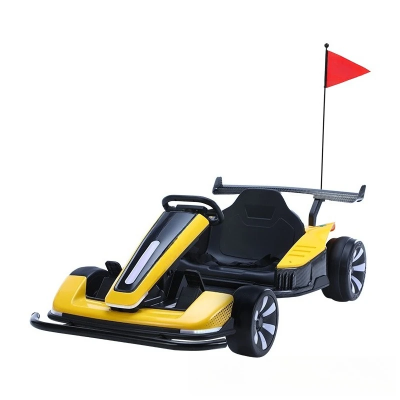 dual‑drive driftable electric go kart remote‑control toy car suitable for kids and adults