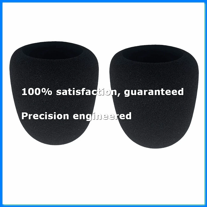 2Pcs Microphones Filter for PodMic Cardioid Dynamic Broadcast, Protective Mic Cover Windscreen Foam-AC17