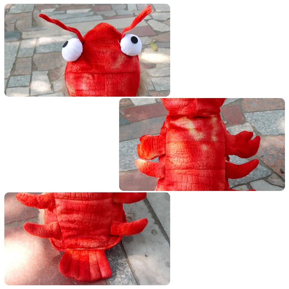 

Pet Lobster Dress Dog Supplies Halloween Costumes Clothes Cotton Pets Outfits for Large Dogs Accessories