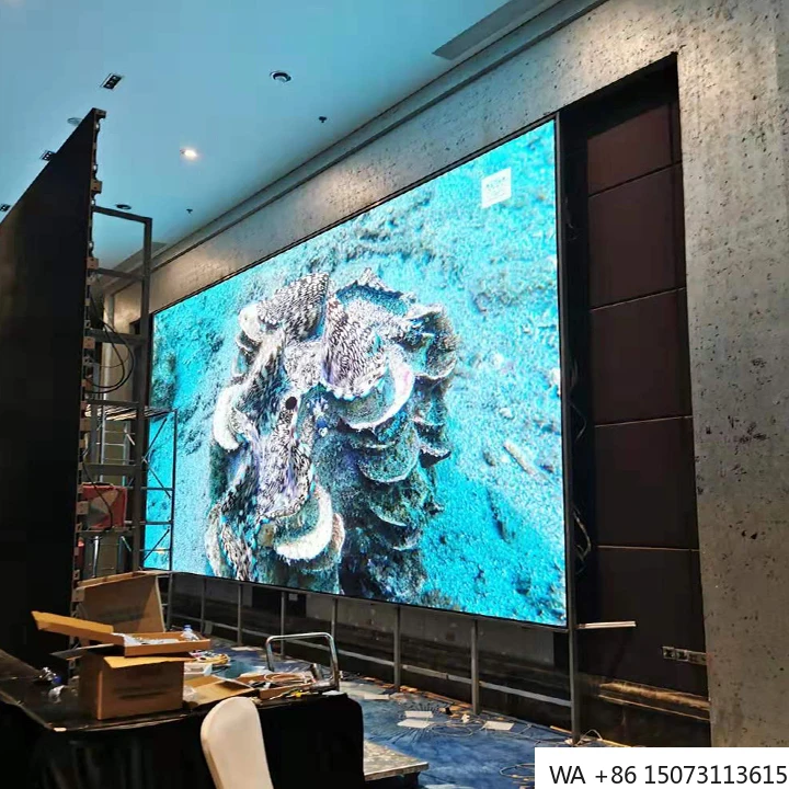 Внутренний светодиодный экран P1.25/P1.538/P1.86/P2 — полноцветная фиксированная видеостеновая панель для переднего обслуживания