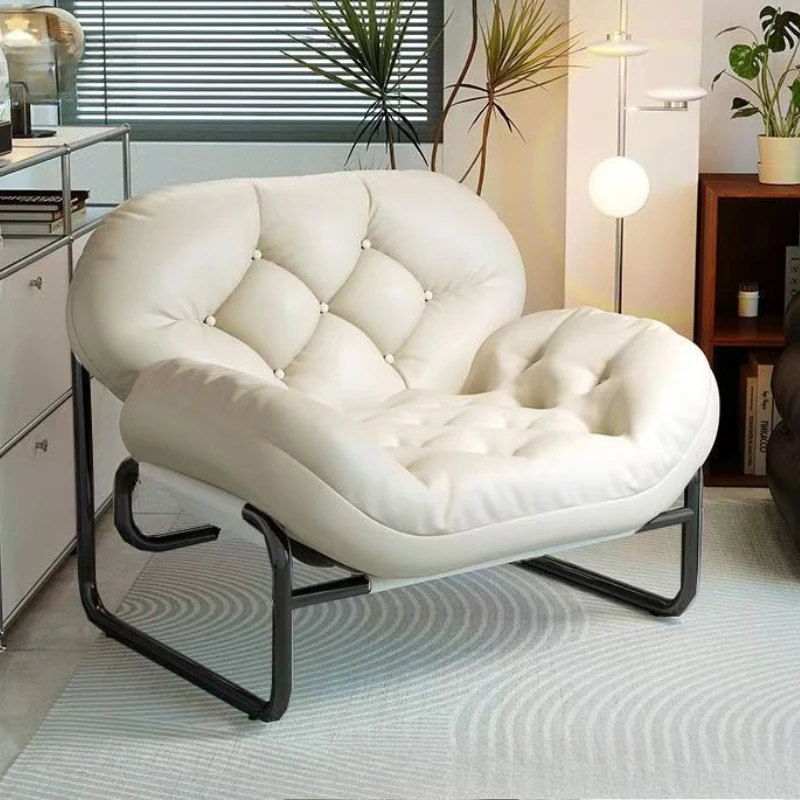 

minimalist Single living room chairs lazy leisure afternoon nap sofa chair antique ergonomic sillas para salón home furniture