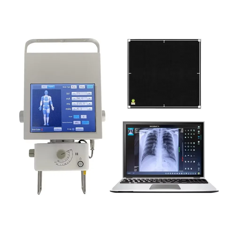 Portable x-ray machines for animal clinics Hospital diagnostics High-frequency mobile medical x-ray equipment