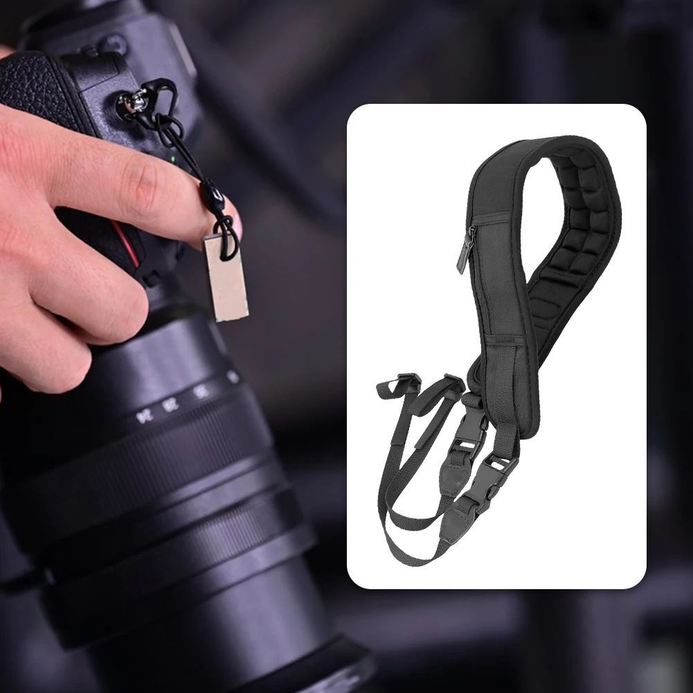 

Camera Shoulder Strap with Quick Release Thick Padded Shoulder Strap Adjustable Sling Belt for Canon Nikon Sony