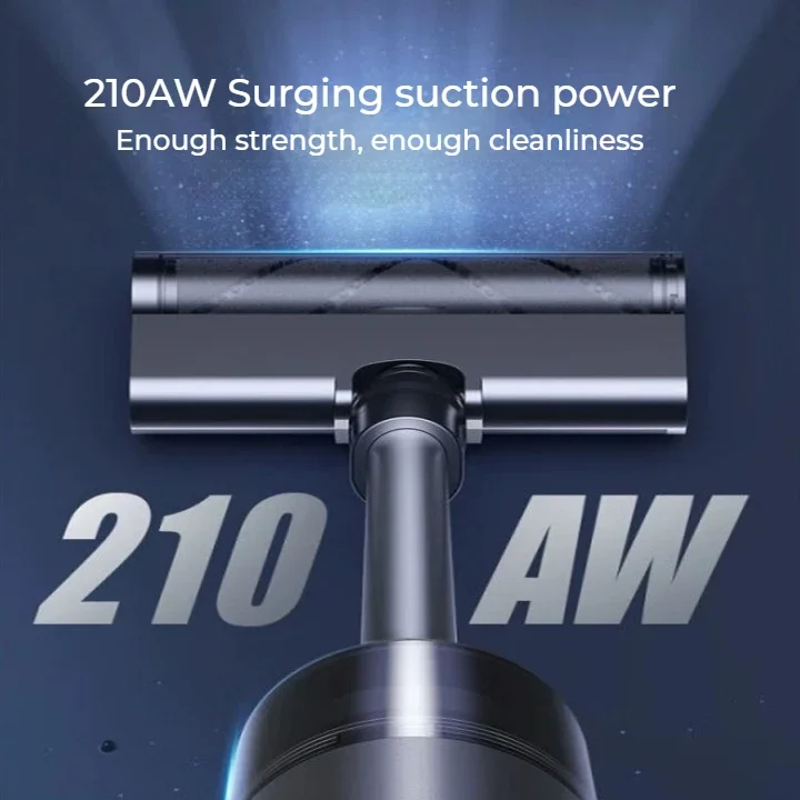 SHUNZAO Z15 Pro Dry and Wet Vacuum Cleaner 210AW Strong Suction Cordless Vacuum Cleaner Wet and Dry Mopping Machine