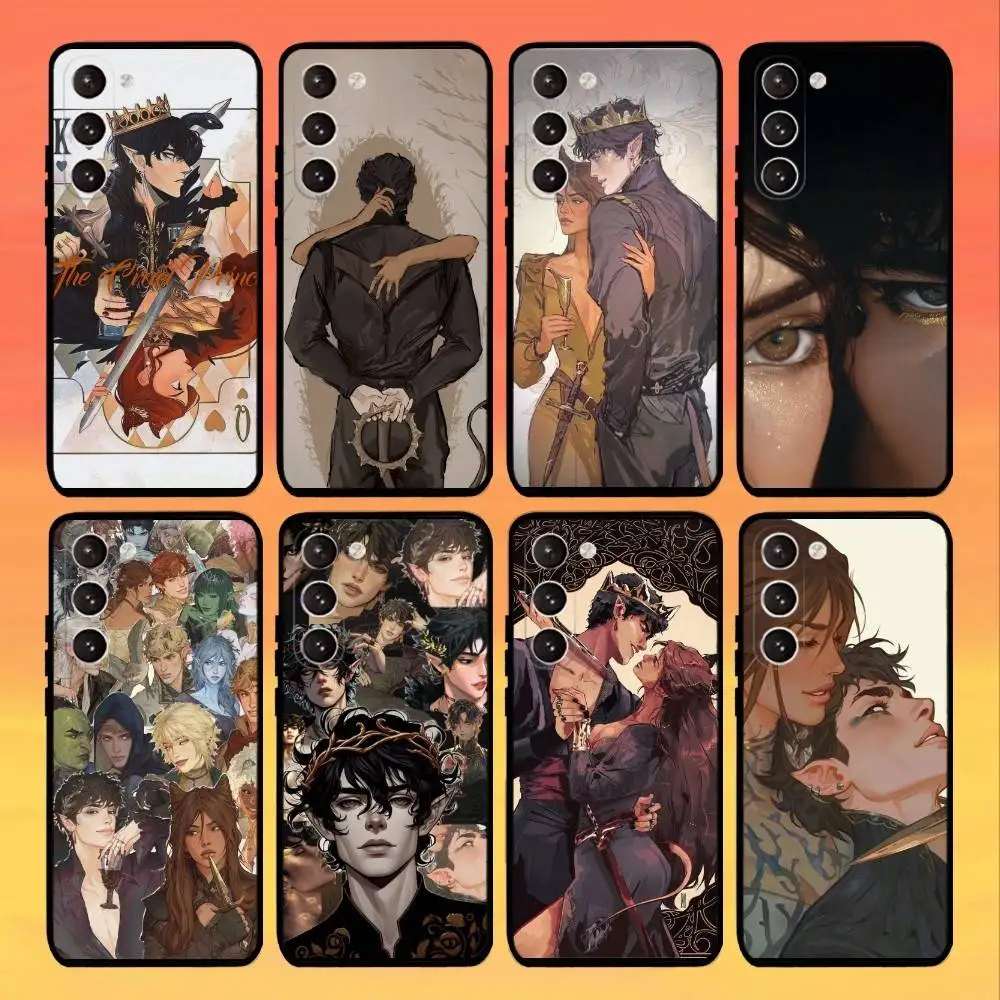 

The Cruel Prince Jude And Cardan Phone Case For Samsung Galaxy A73,A72,A71,A70,A53,A52,A51,Others Soft Black Cover