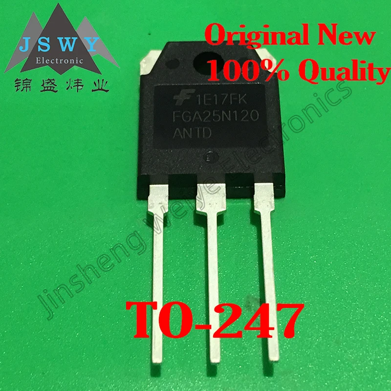 

5~10PCS FGA25N120 induction cooker power tube FGA25N120ANTD package TO-3P 100% new