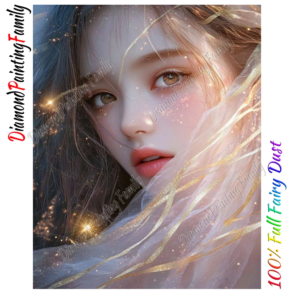 Diamond Painting Family Full F - Embroidery Kit Set ulasan dan harga