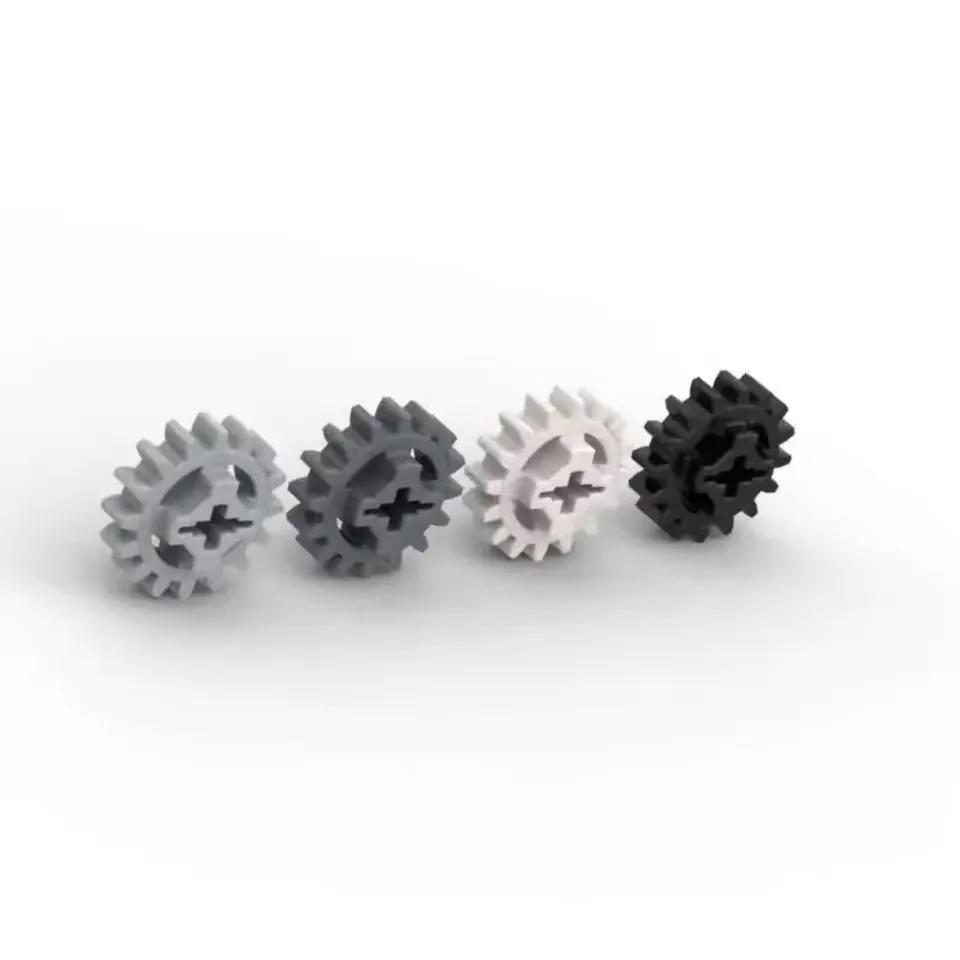 Gobricks GDS-1097 Technik, Zahnrad 16 Zähne kompatibel (zweite Version – verstärkt) 94925 DIY-Teile für Kinder