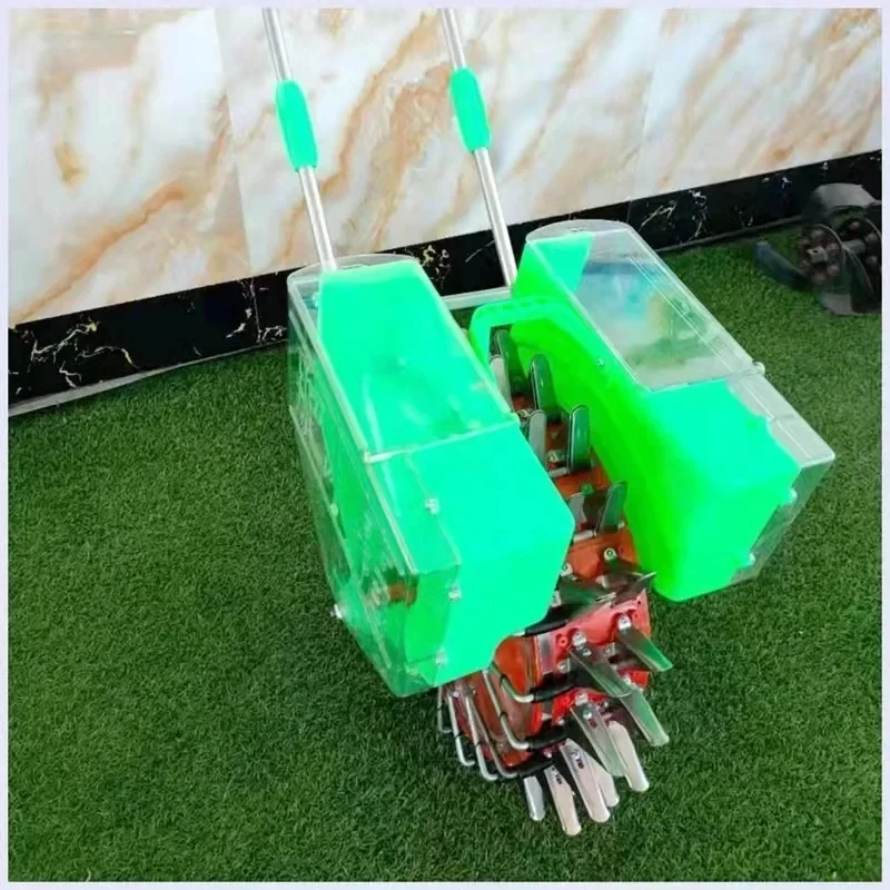 

(Marine shipping) Drum Seeder 20 Nozzles 2 Function Agricultural Seeder and Fertilizer Spreader /Sowing Machine Seed Planter