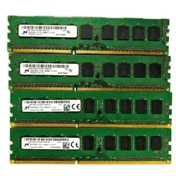 Mémoire de serveur d'ordinateur, modèle DDR3 ECC, capacité 8 go, fréquence d'horloge 1600/PC3L-12800E-11 MHz, ram 2Rx8
