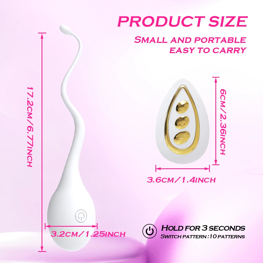 Remote Control Vibrating Egg for Women Wearable Panties Vagina Vibrator Female Masturbator Sex Toy Adult Goods for Couples view 4