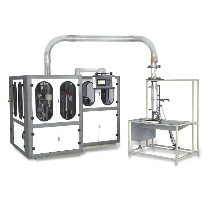 Disposable Paper Bowls Machine Auto Paper Kraft Container Making Machine Paper Cups Forming Machines Printing Machine