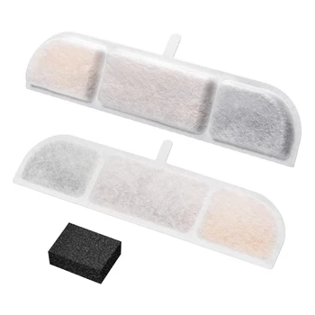 12PCS Pet Water Dispenser Filter Sponge Accessories Are Suitable For Small Qingquan Pet Water Dispenser