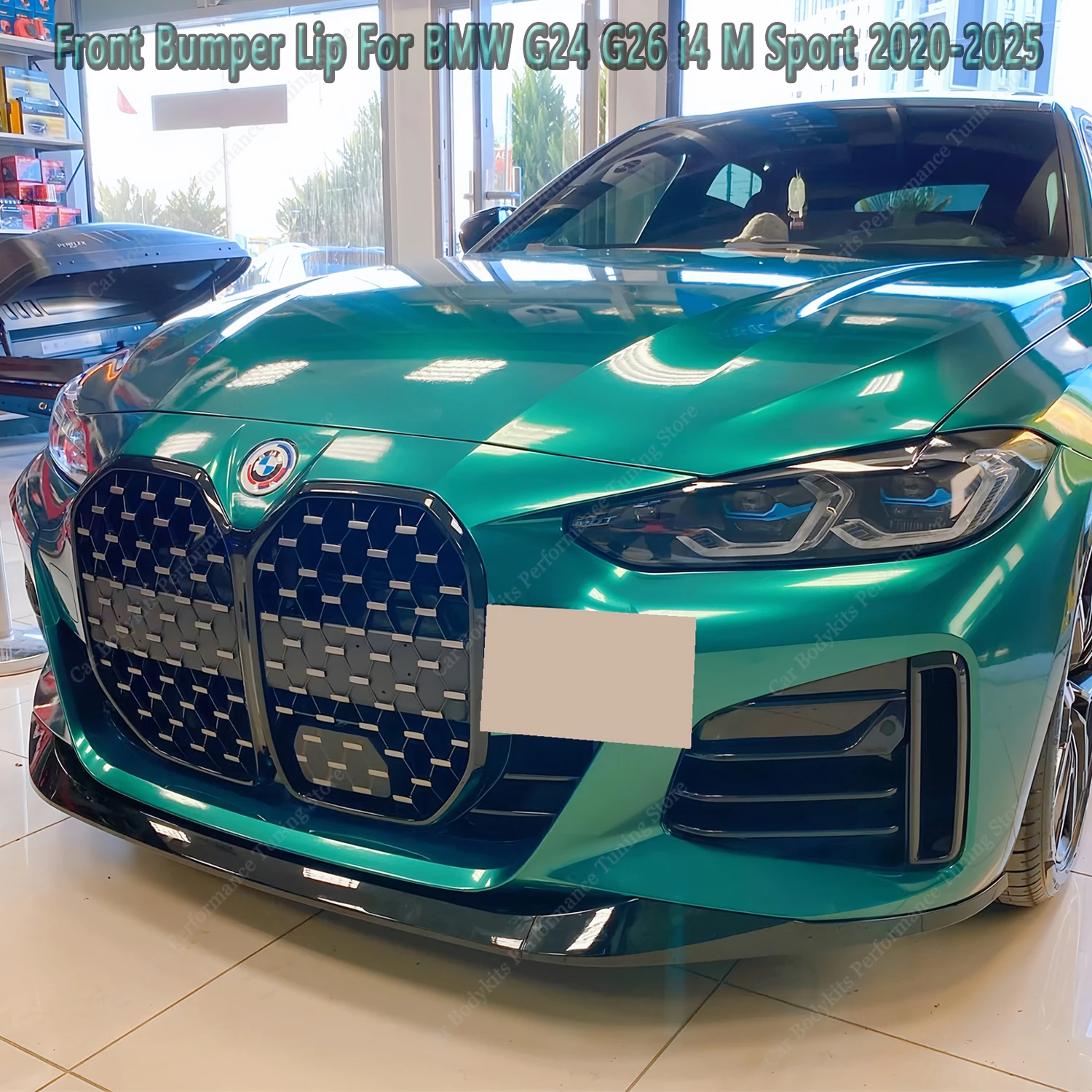 

3Pcs Front Bumper Splitter Lip Spoiler Diffuser For Bmw G24 G26 i4 i4 M50 4-Door Gran Coupe M Sport 2019-2025 Bodykits Tuning