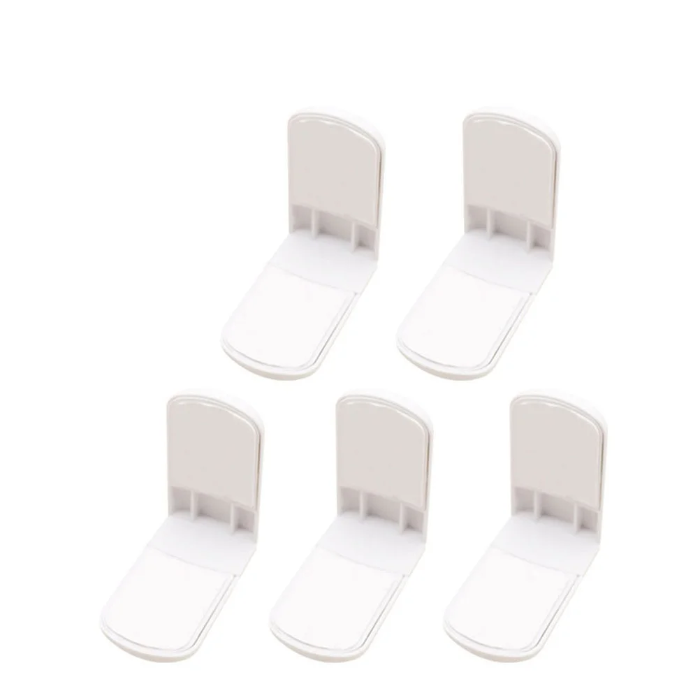 

10Pc Strong Adhesive Tape Baby Proofing Cabinet Locks White Ecofriendly Materials For Home Safety Childproofing