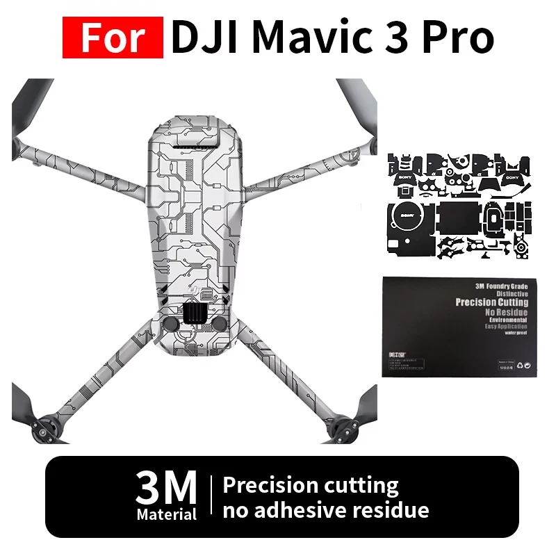 

Mebont For DJI Mavic 3 Pro Skin DJI Mavic 3 Pro Camera Drones Sticker Protective film full coverage protection no residue