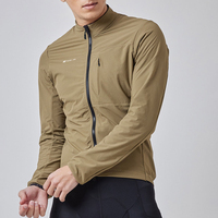 BCBE Cycling Jacket Winter Warm Windproof Cycling Jacket Men Thermal Fleece Bicycle Clothing Long Sleeve With Ykk Zips MTB Bike