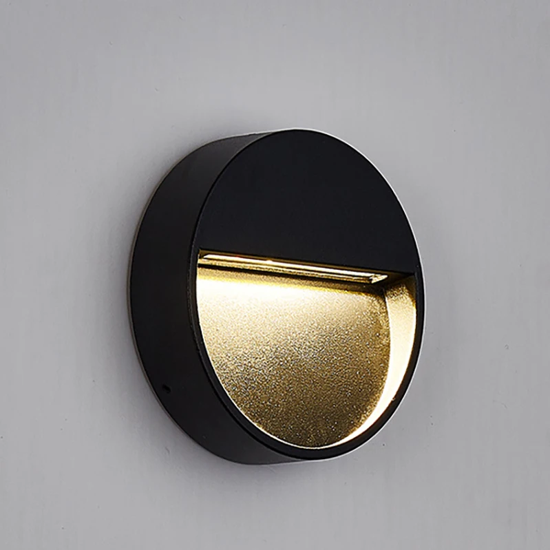 

Low Voltage Surface Mount Step Light Waterproof Hotel Light Emitting Diode Villa Round Step Light