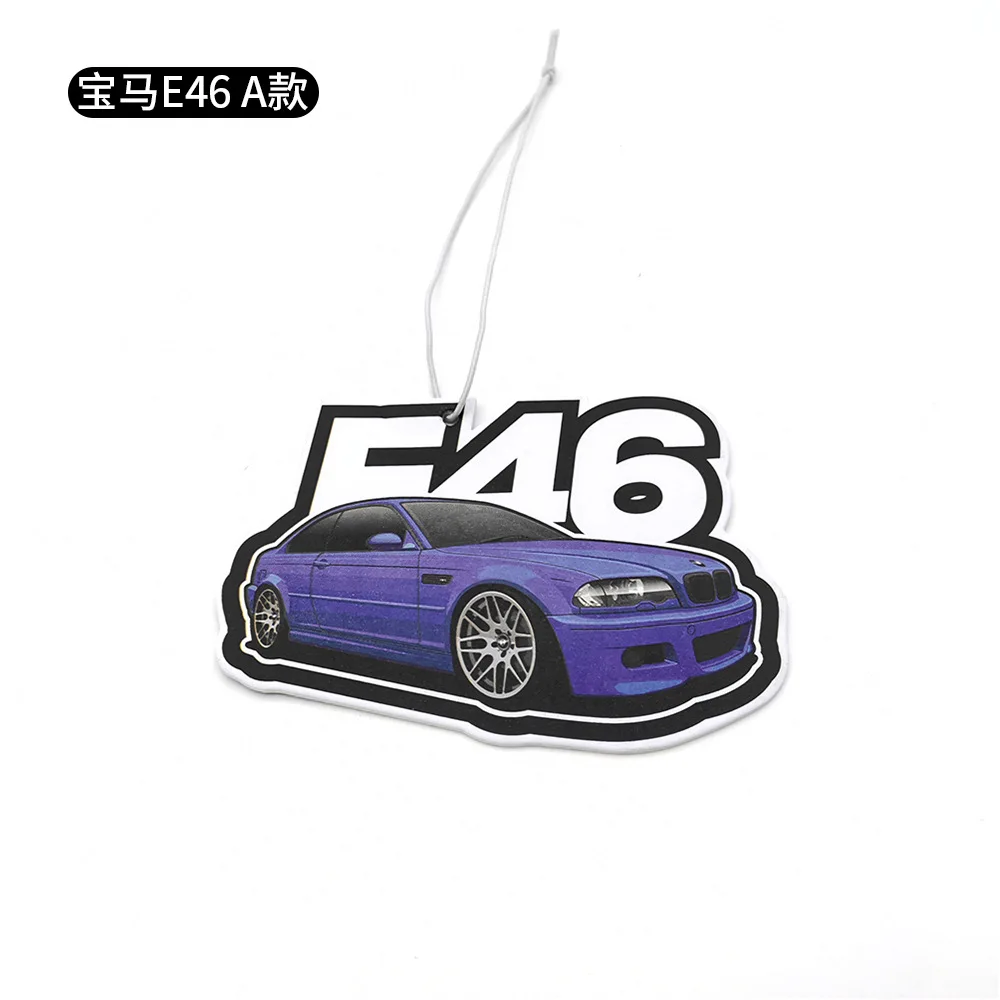 JDM Car Modification Culture Air Freshener Pendant Rear View Mirror Aromatherapy Pendant Car Decorations Present for Husband