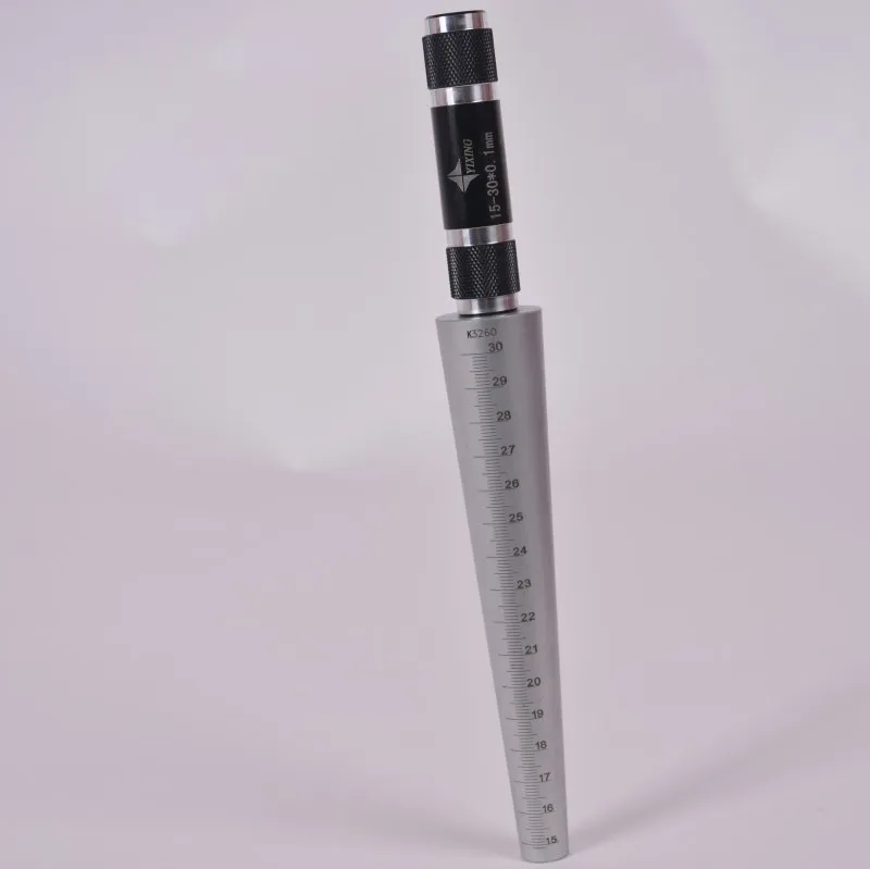

Hole inner diameter plug gauge Aperture measuring instrument Cone shaped vernier scale round circular cone 1-6.5-15-30 Guilin