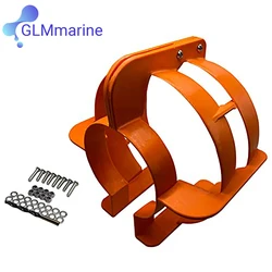 11 Inch Outboard PropGuard 25hp To 35 Hp Orange Propeller Guard Outboard Boat Engine