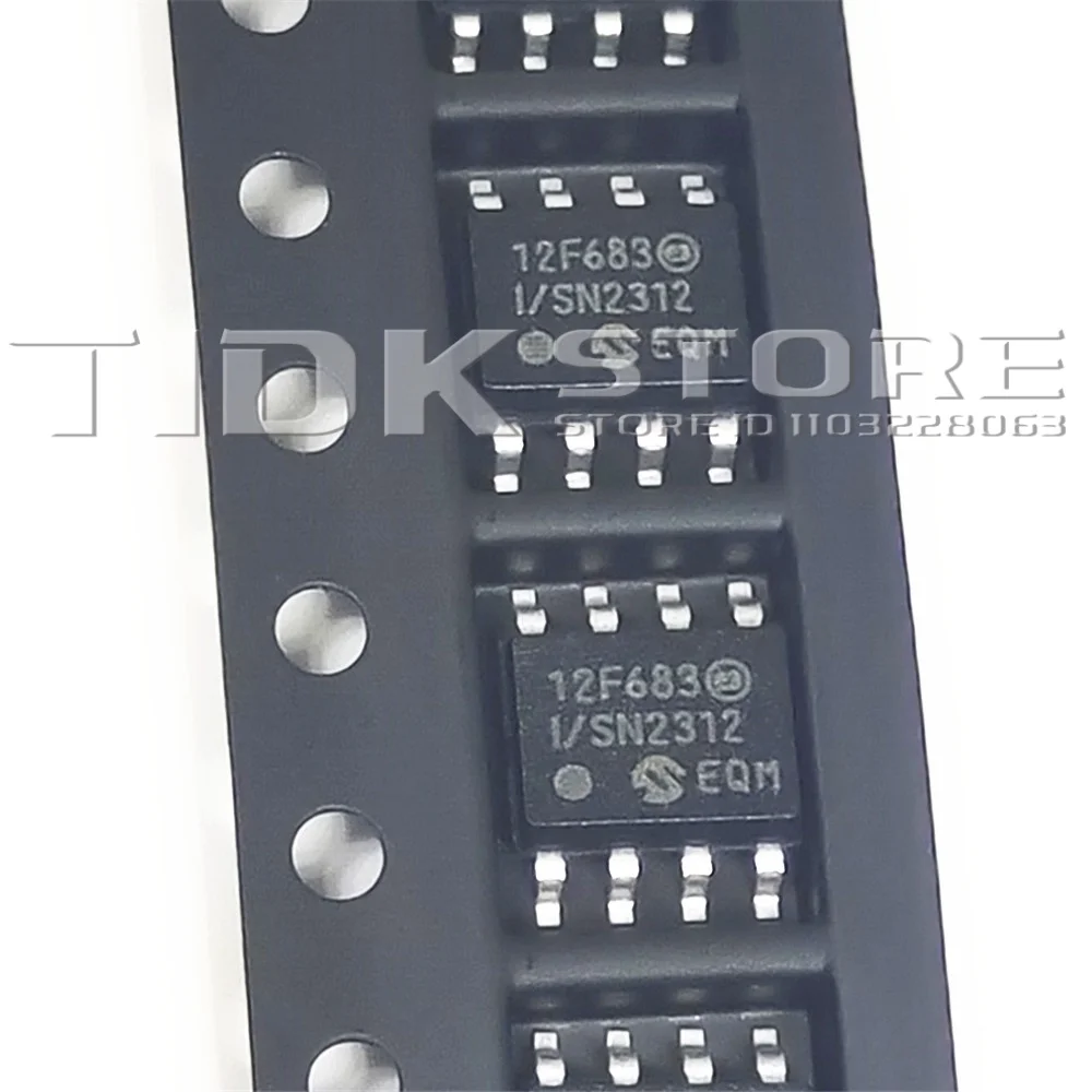 10PCS PIC12F683-I/SN PIC12F683 12F683 SOP8 100% NEW