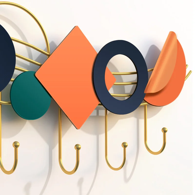 رفوف المعاطف الداخلية للفندق منظم فاخر لتوفير المساحة رفوف المعاطف البلاستيكية المعدنية الحديثة رخيصة أثاث المدخل بورت مانتو