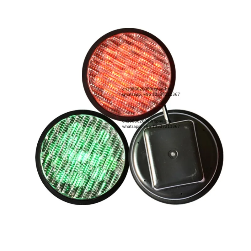 100Mm red and green double lens LED traffic light 100MM traffic light accessories