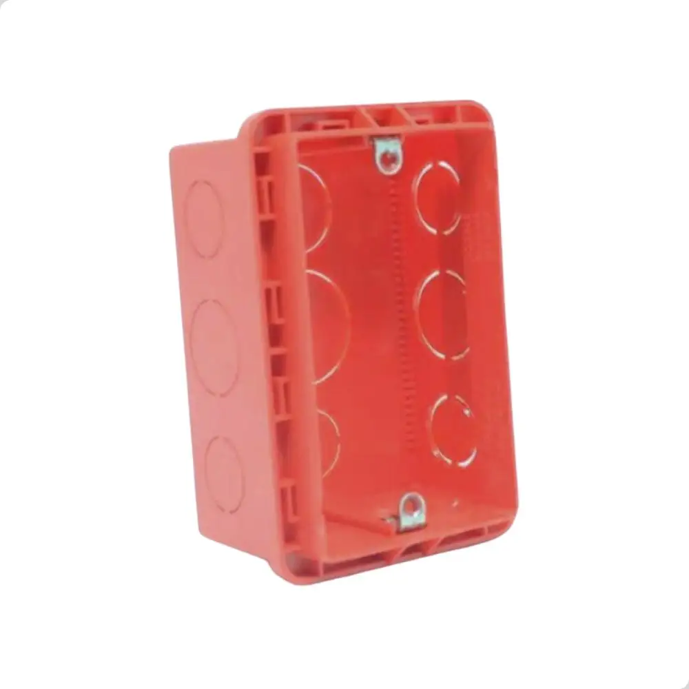 4X2 Red PVC Passage Light 689014 Box-Piial