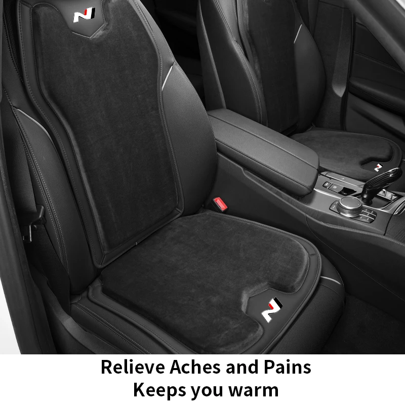 Car Seat Cover Flannel Cushion Protective Pad Accessories For Hyundai I30 I20 IX35 I40 Azera 2014 Accent 2013 H1 IONIQ 5 Grand 3