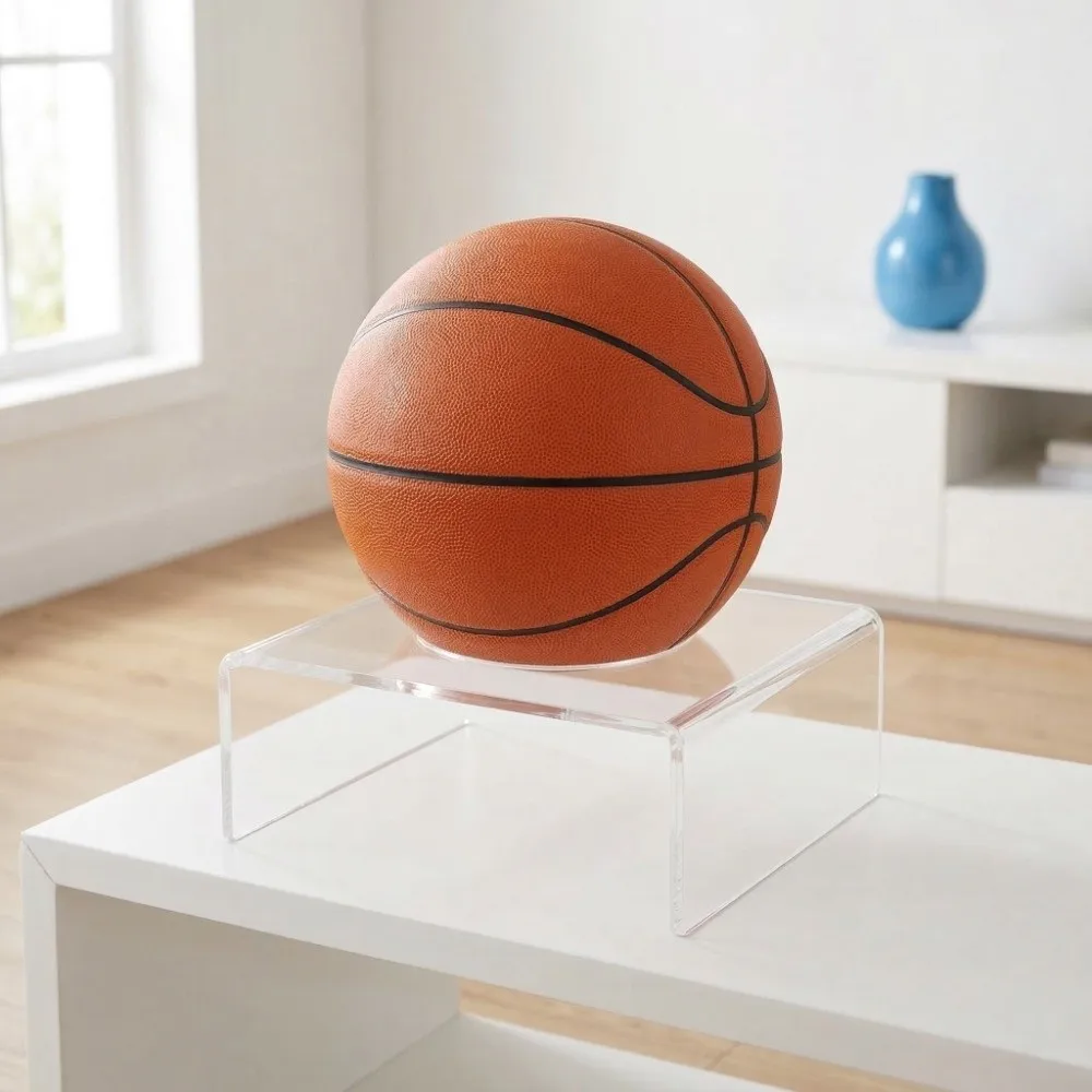

2Pcs Durable Acrylic Ball Display Stand Transparent Sturdy Ball Holder Acrylic Stand Ball Display