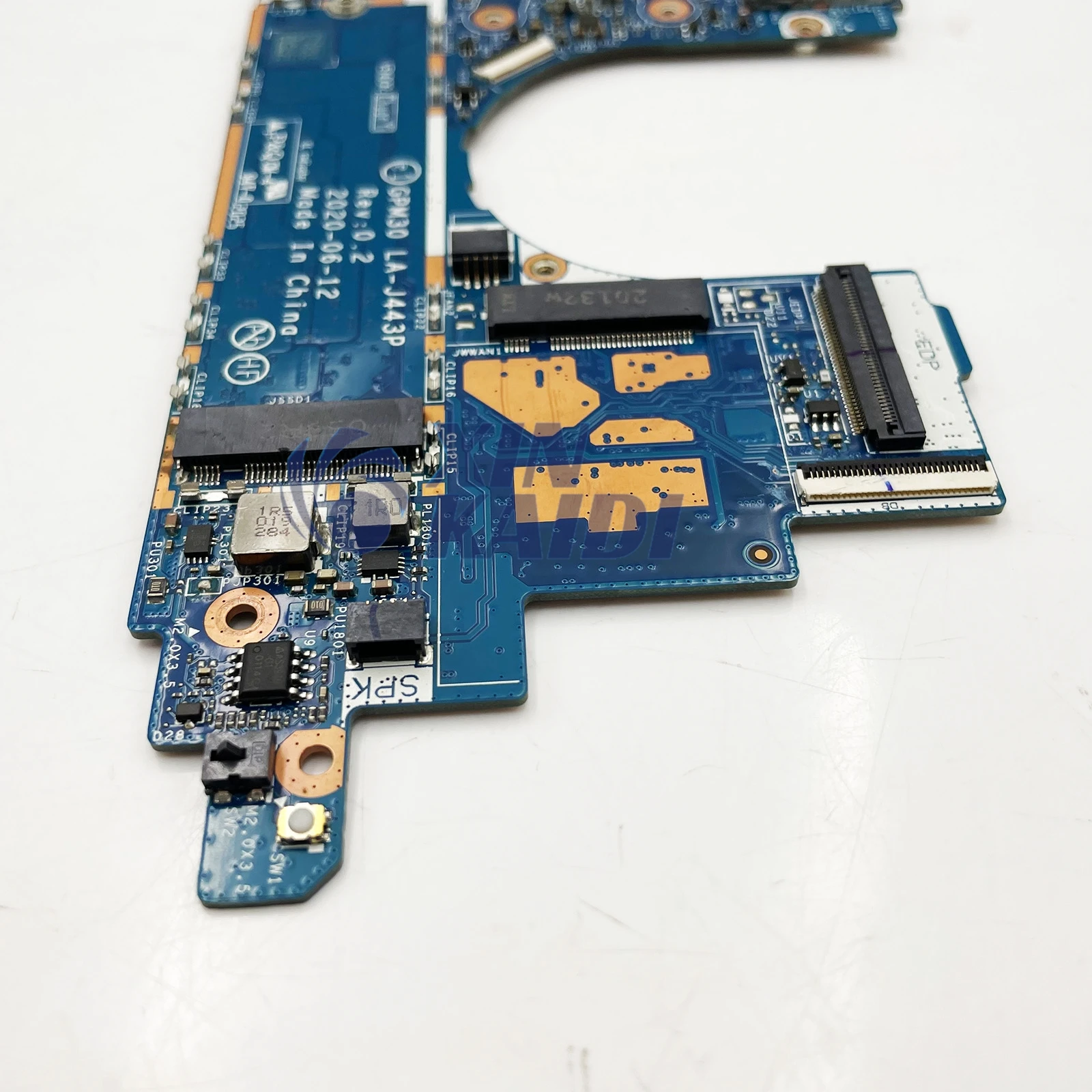 Материнская плата для ноутбука HP EliteBook X360 1030 1040 G8 M46748-601 M46748-001 LA-J443P с процессором I7-1165G7 8 ГБ R Elitebook 1040-G8