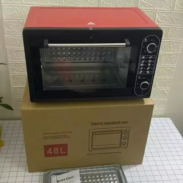 

48 Liter Large Capacity Electric Oven, Independent Temperature Control Oven, Household Wind Oven, Microwave Oven