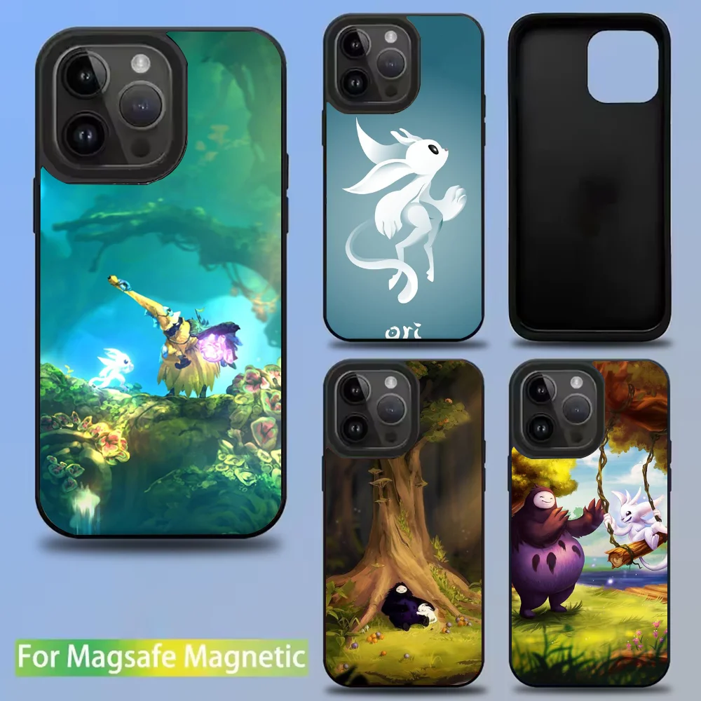 

O-Ori And The Blind Forest Phone Case For IPhone 16 15 14 13 12 11 Pro Mini Max Soft Magnetic Cover