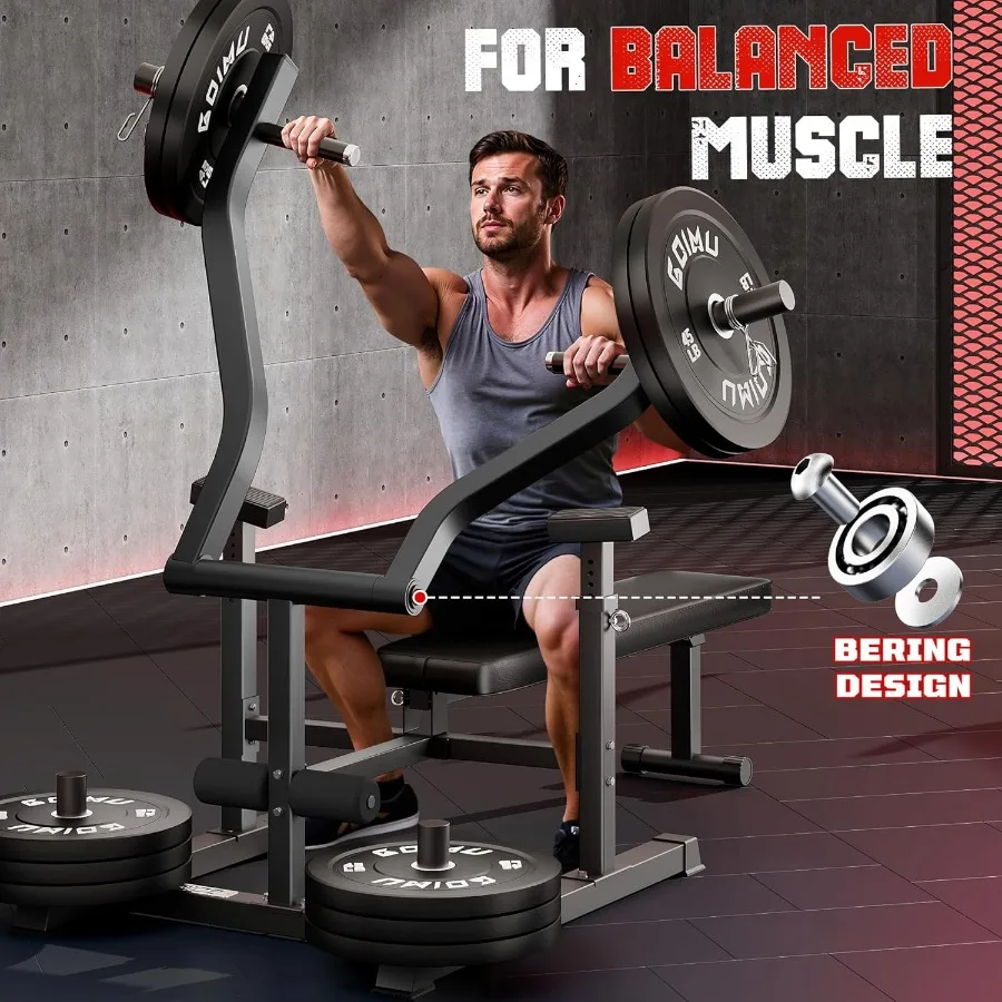 آلة ضغط الصدر Z1-PRO آلة ضغط مقاعد البدلاء مع أذرع مستقلة قابلة للتعديل ماكينة ضغط مقاعد البدلاء المسطحة للصدر AB Wo