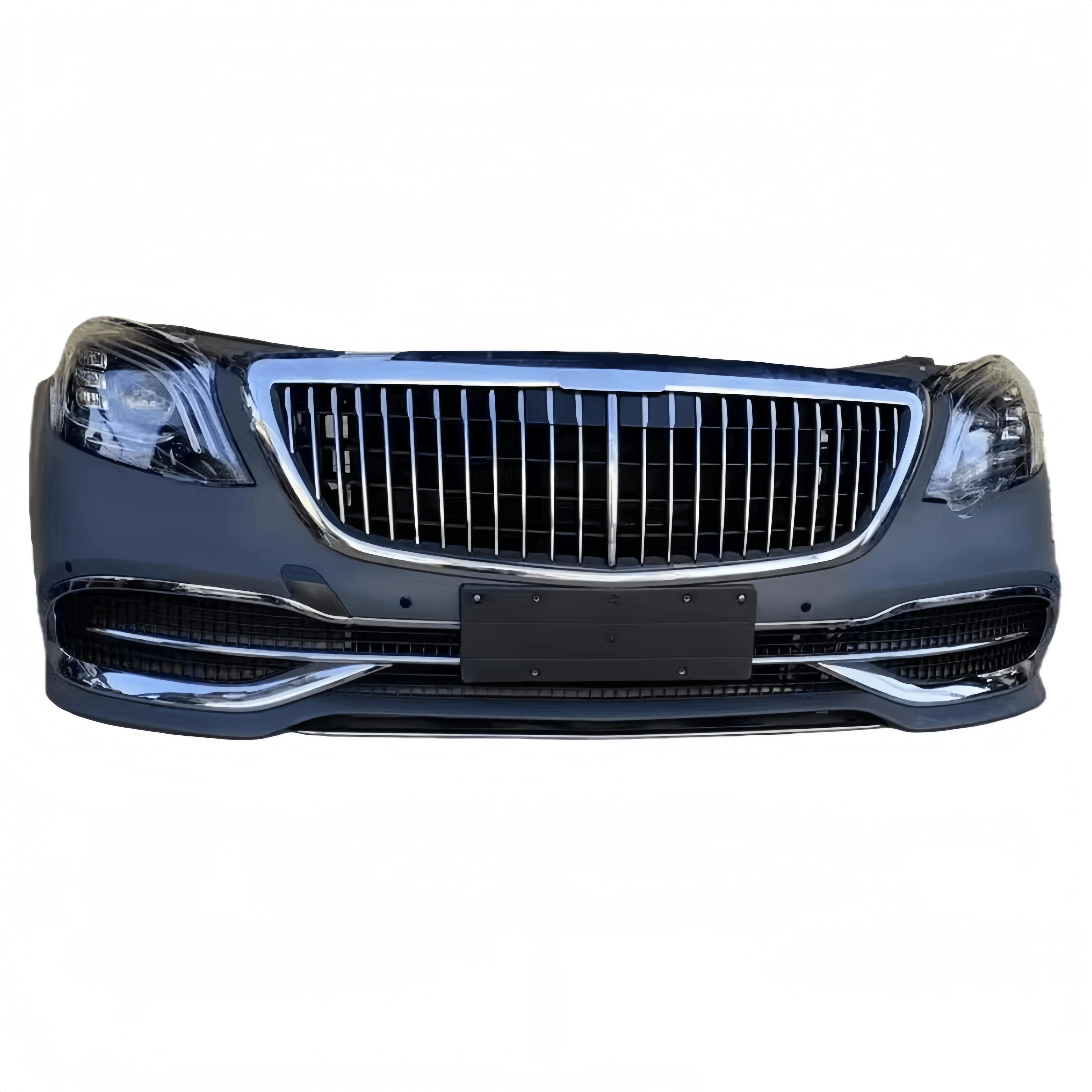 

For Front Complete W222 Bumper S400 Guard Assembly S500 Surround S600 Grille S680 Headlights Hood Fender Doors Original