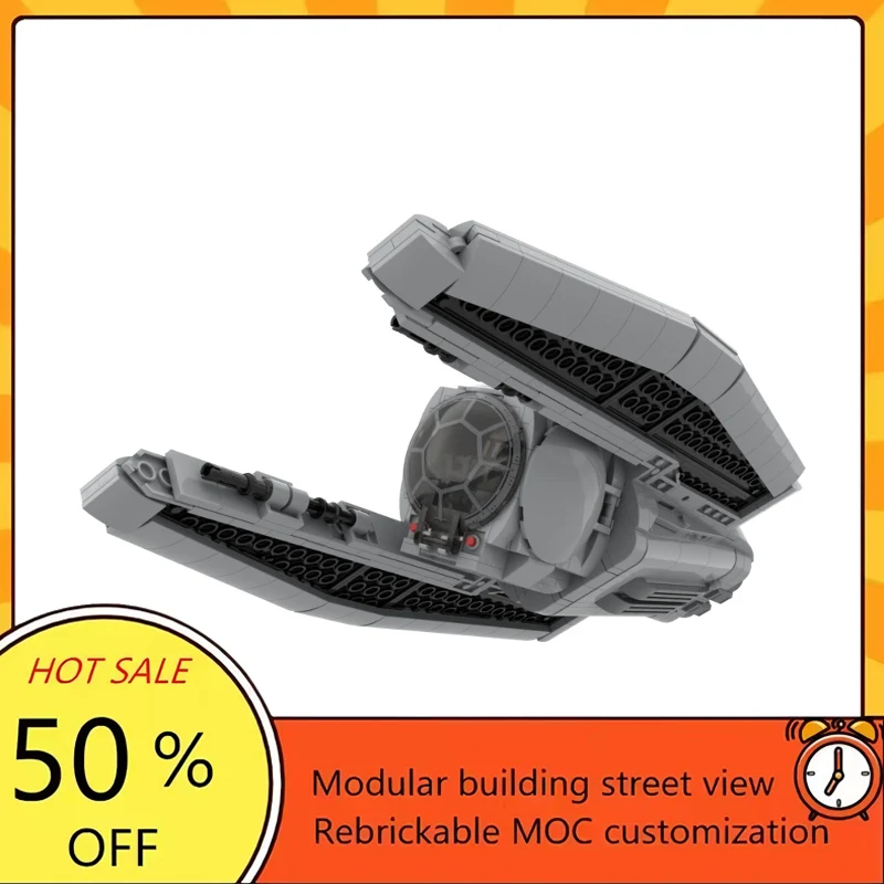 632 pièces – Modèle populaire de vaisseaux spatiaux de film de guerre spatiale – Briques de construction MOC – Technologie modulaire – Cadeaux de vacances – Ensemble de jouets à assembler pour enfants