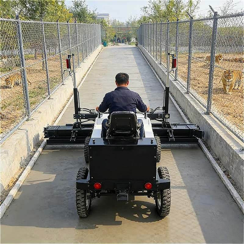 Laser Concrete Floor Leveler Ride on Automatic Grade Control Airport Terminal Floor Commercial Building Concrete Pouring Custom