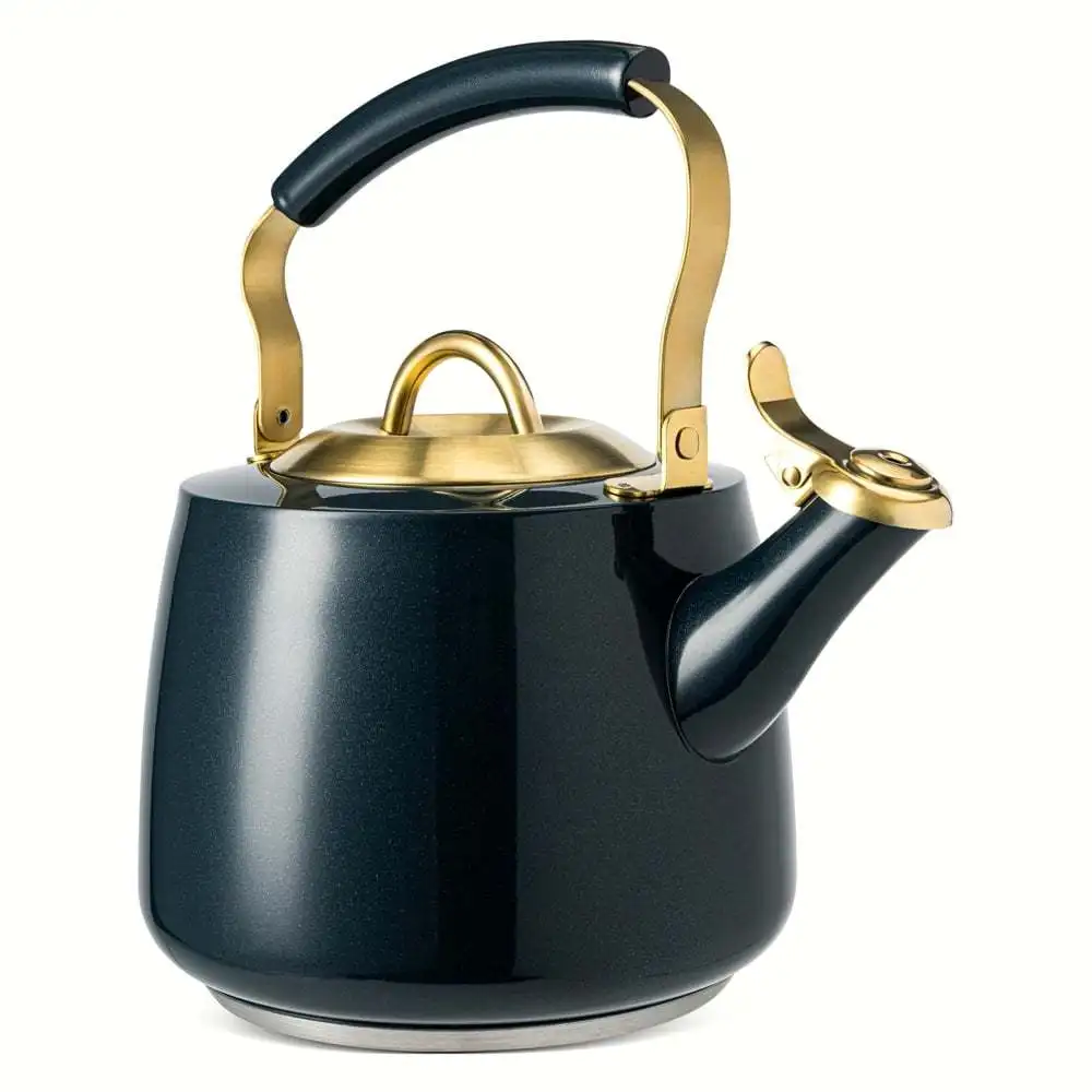 

Stainless Steel Kettle 1.8L - Blue & Gold