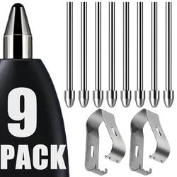 Replacable Pencil Nib for Samsung Galaxy Tab S10 Ultra S9 FE Note20 Titanium Alloy Touch Stylus S Pen Tip Wear Resistant Tips