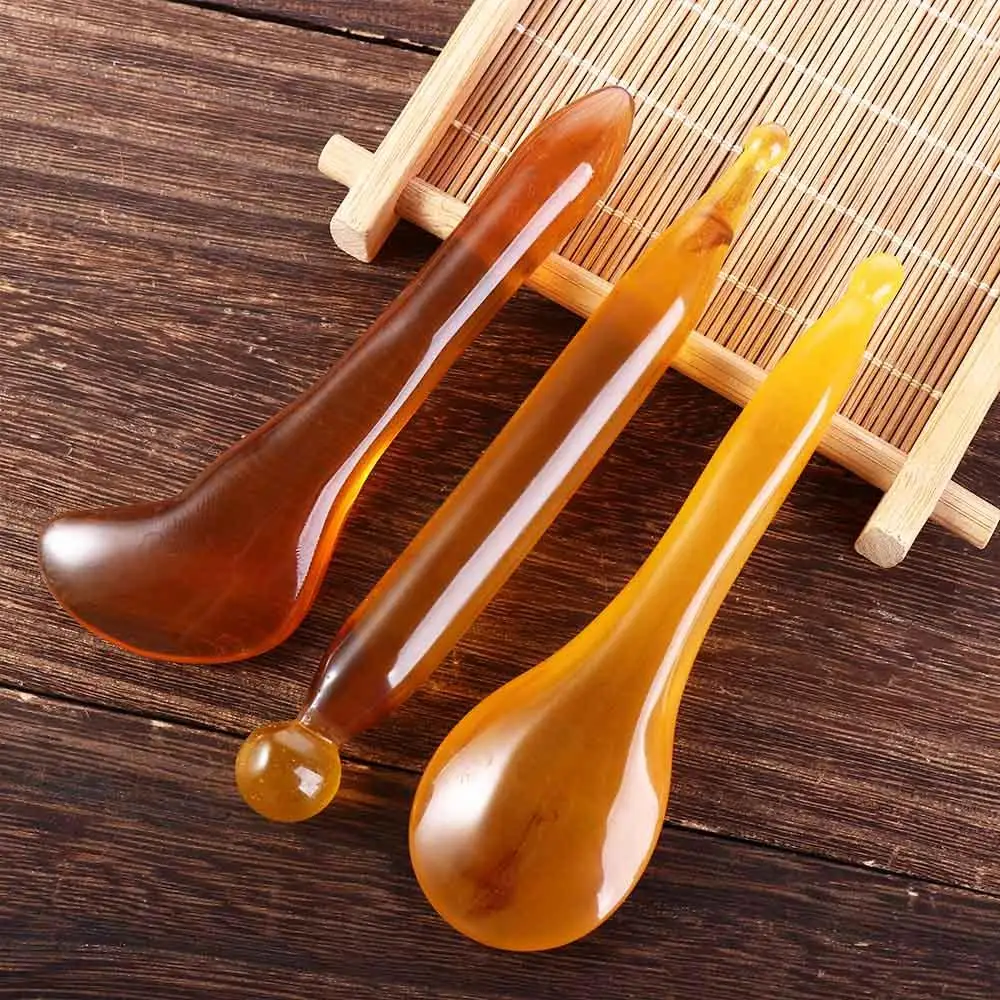 Relaxatie Vrouwen Rimpel Remover Huidverzorgingstool Face Lift Gezicht Massage Sticks Schrapen Lichaam Schrapen Massageapparaat Guasha Board