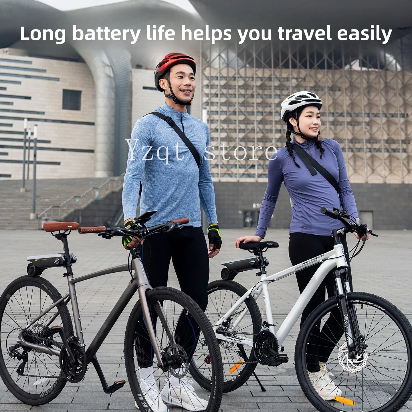Bicycle electric booster Electric booster mountain bike modified motor changed to auxiliary road bike riding external