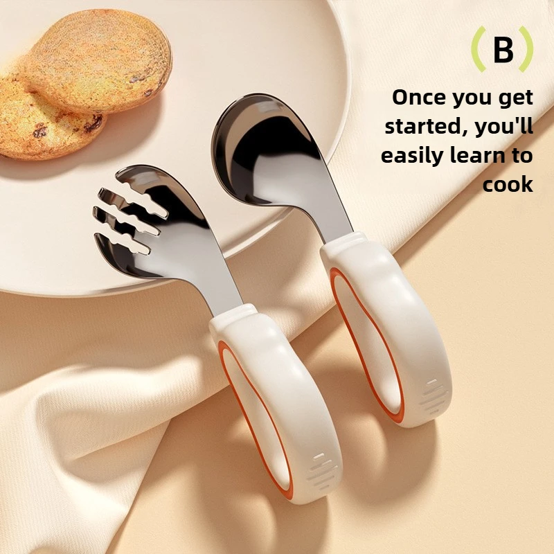 colher-de-suplemento-alimentar-para-bebes-alimentacao-independente-aprendendo-a-comer-treinamento-criancas-silicone-garfo-de-aco-inoxidavel