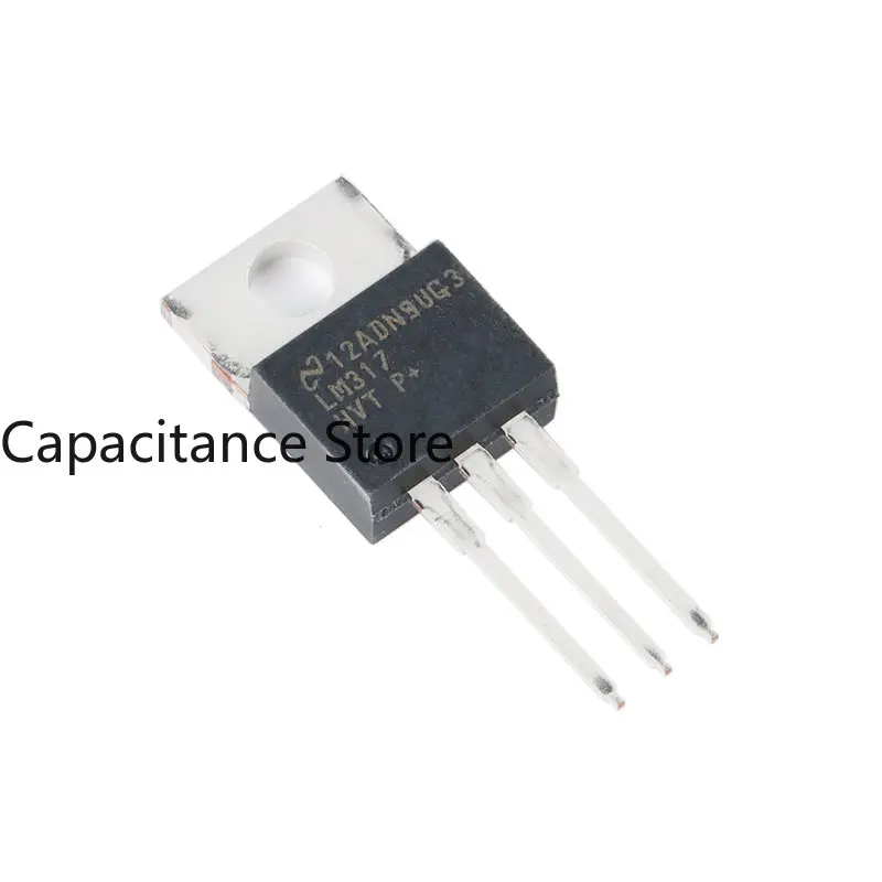 10PCS Original Genuine LM317HVT/NOPB TO-220-3 Adjustable Linear Voltage Regulator Chip With Direct Insertion