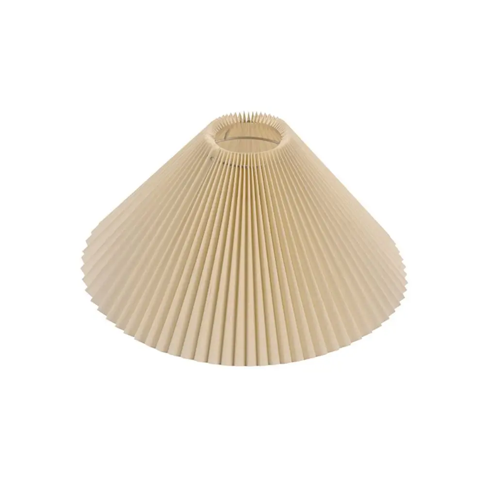 

Тканевый абажур для настольной лампы, современный минималистичный торшер, плиссированный моющийся настенный светильник, абажур для гостиной, столовой