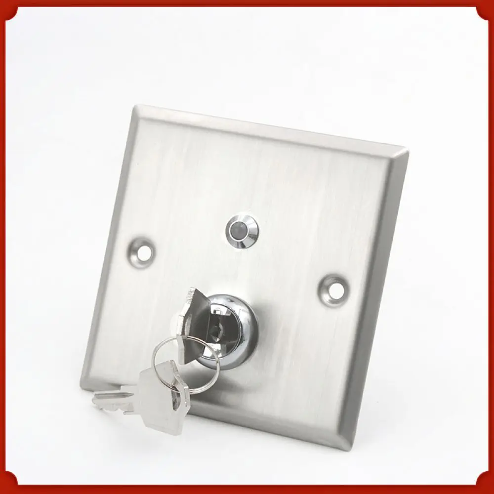 For Feiluotuo S86KLC Key Switch Industrial Emergency Control Button Security Access Access Control Red Green Indicator