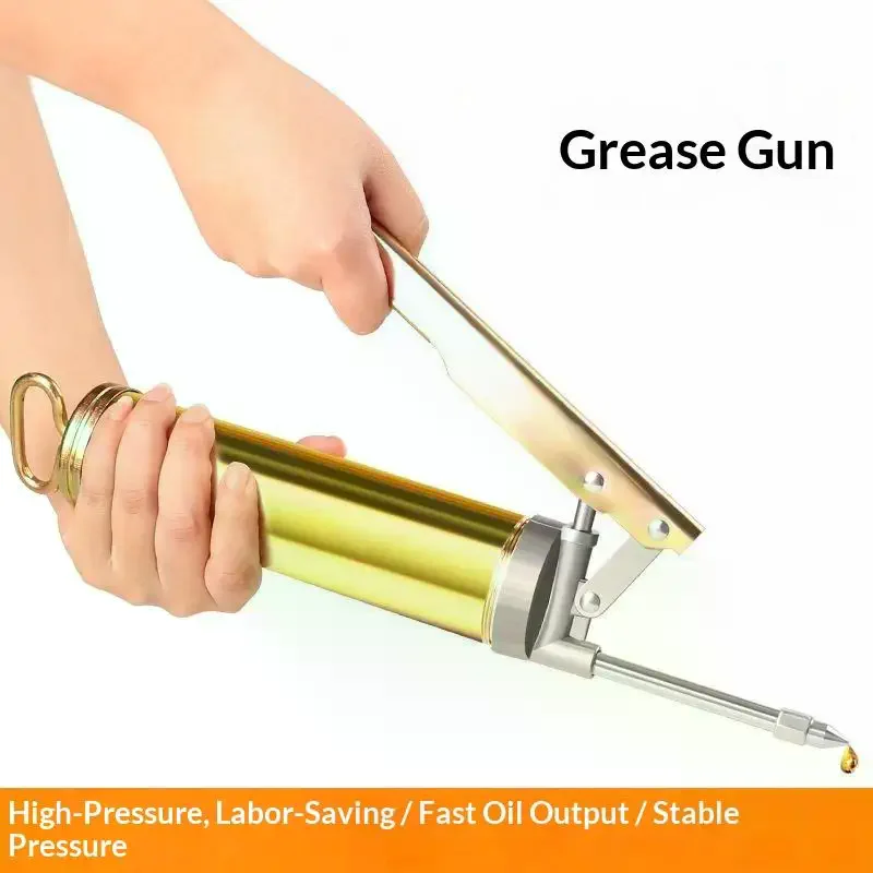 Heavy Duty Grease  100 200 400CC Capacity High Pressure Fast Oil Output for Auto Repair and Machinery Maintenance Set